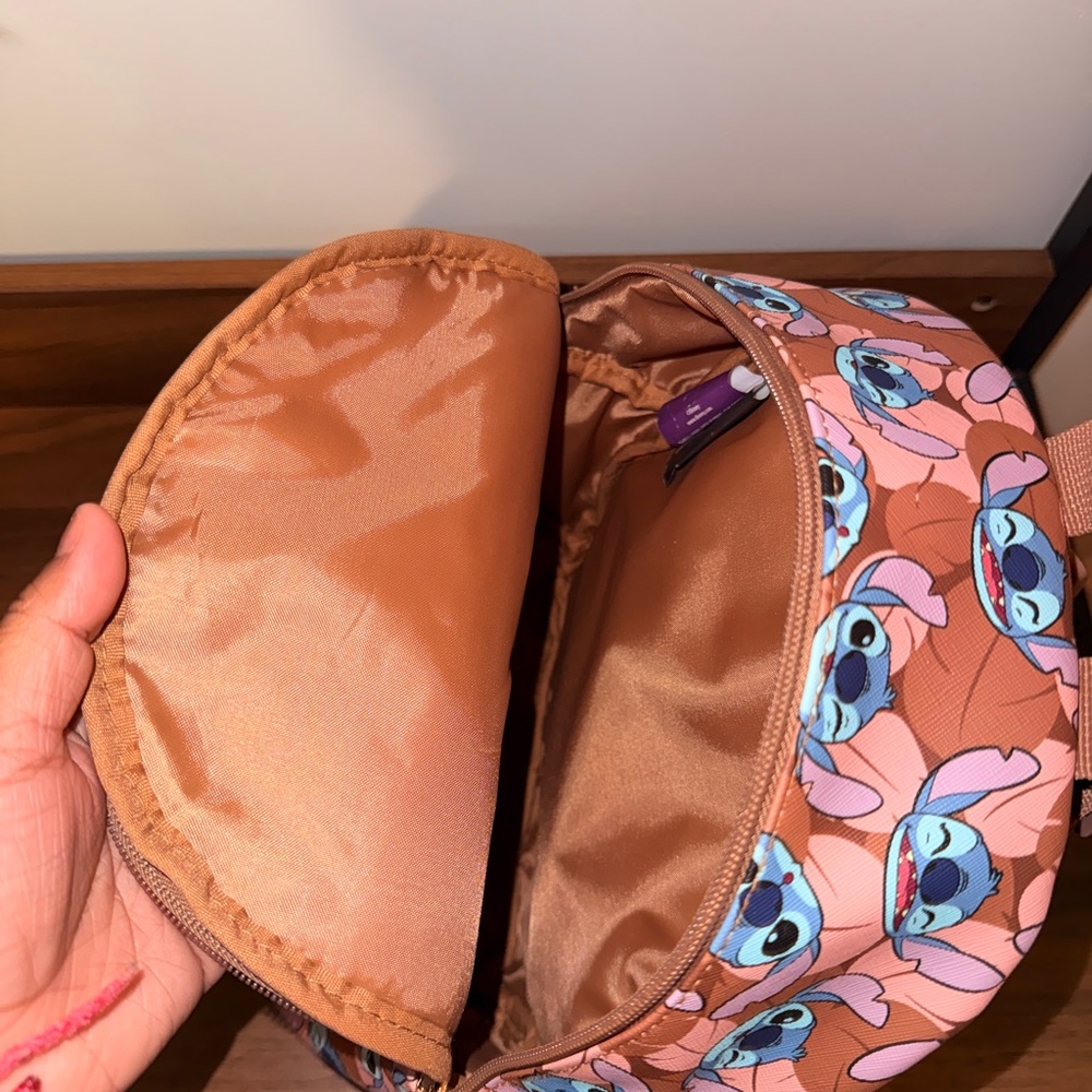 Stitch Patterned Mini Backpack - image 3